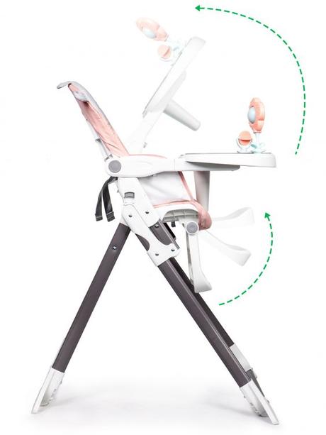 Detská jedálenská stolička, eco toys