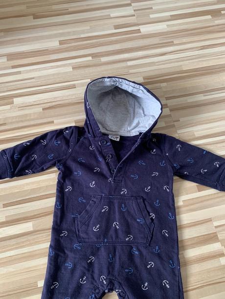 Namornicky overal s kapucnou zn. f&f - vel. 74, f&f,74