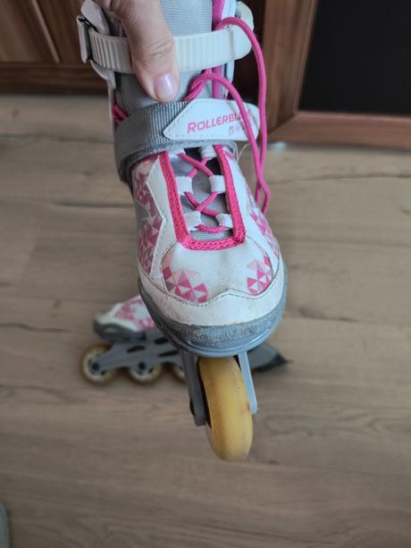 Kolieskové korčule dievca, rollerblade,30