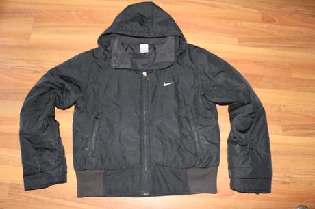 Čierna bunda, nike,xxl
