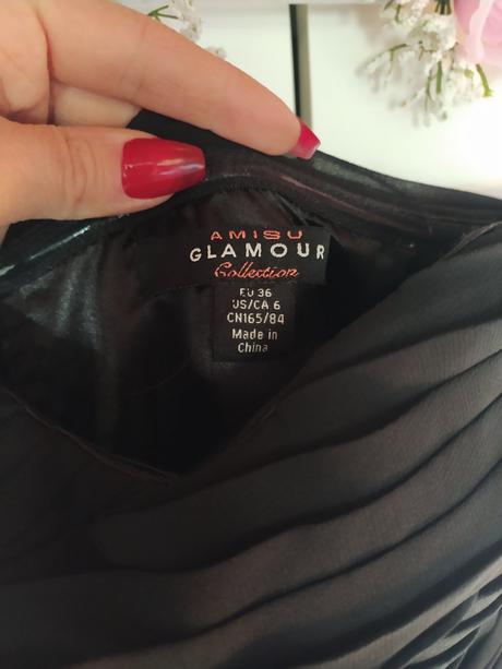 Dámske šaty čierne, amisu,36