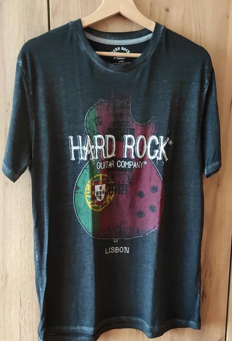 Pánske tričko hard rock, l