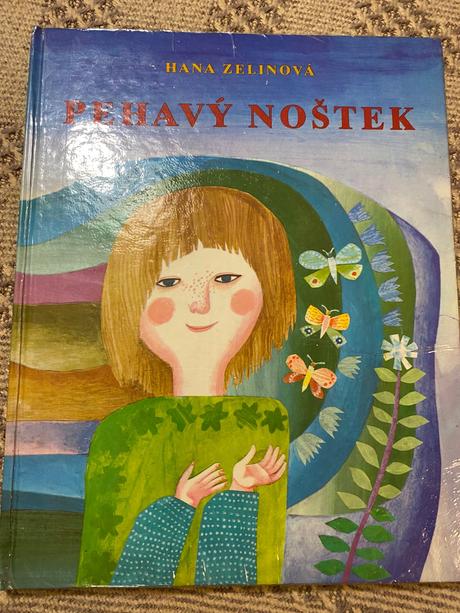 Krásna stará kniha zelinová pehavý noštek 1981,