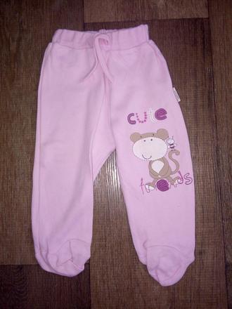 Krasne polodupky s opickou 3-6m nenosene, 68