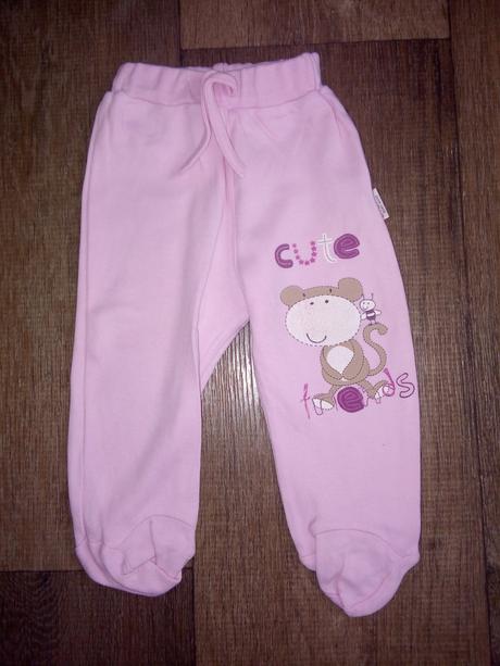 Krasne polodupky s opickou 3-6m nenosene, 68