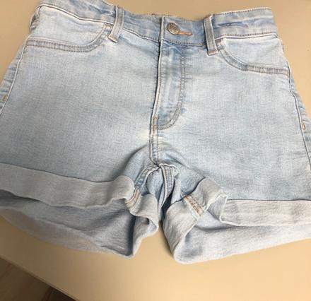 Šortky ľahké dievčenské h&m č.134, 8-9r, h&m,134
