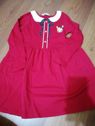 Vianočné šaty h&m 122/128, h&m,122