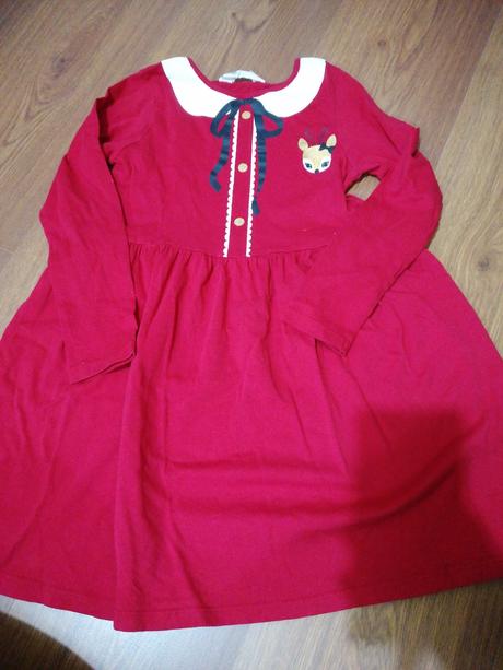 Vianočné šaty h&m 122/128, h&m,122