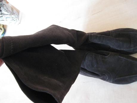 Tmavohnedé čižmičky vhodné na jeseň/jar, esprit,40