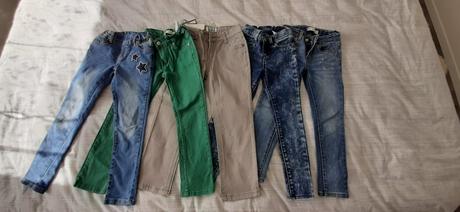 Dievcenske rifle, znackove, eu 110-116, 5-6 rokov, levis,110