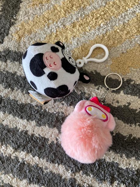 Plyšové prívesky,