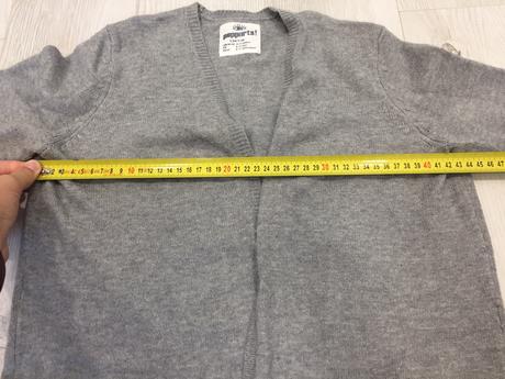 Sivý cardigan, pepperts,140