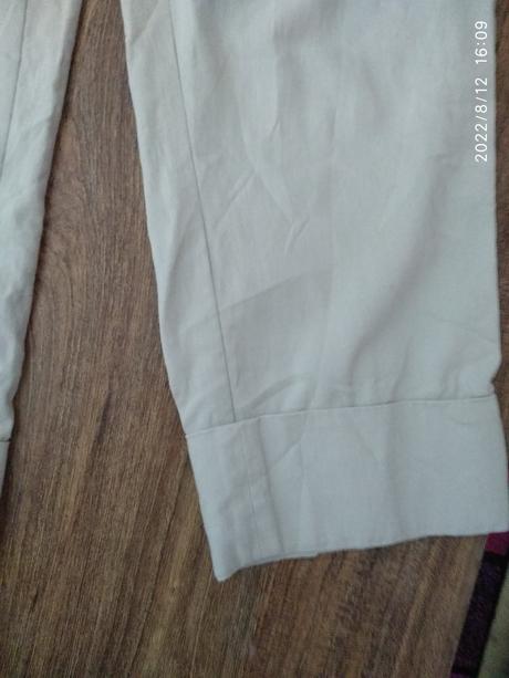 Bezove elasticke nohavice tenke, 40