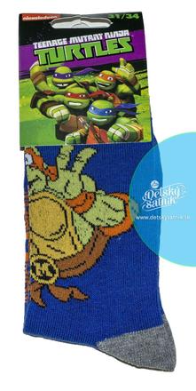 Chlapčenské ponožky ninja modré, 23 / 24 / 25 / 26