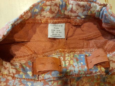 Mierne zateplené džegíny s nastaviteľným pásom, lindex,104