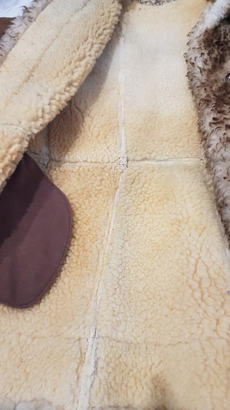 Dámsky zimný kožuch, s