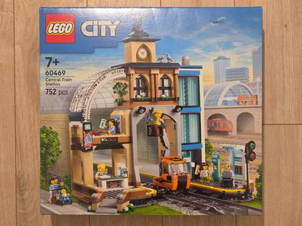 Lego city 60469 hlavná železničná stanica (central,