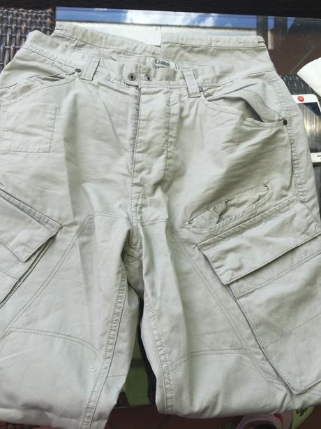 Pánske štýlové nohavice s vreckami, 40