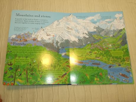Usborne flap book see inside planet earth,