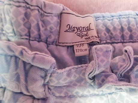 Dievčenské letné nohavice mayoral, č. 128, mayoral,128