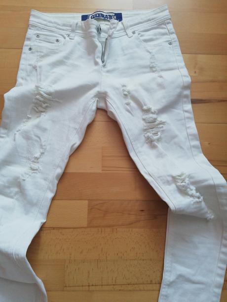 Biele nohavice 164, new look,164