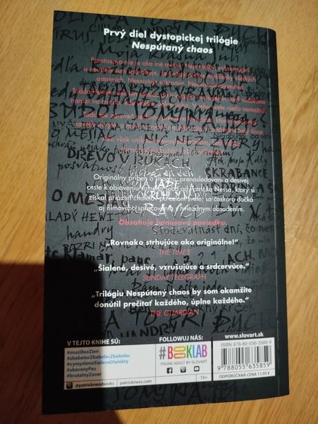 Patrick ness, počúvaj nôž, 