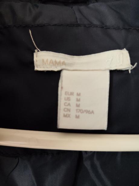 Tehotenská bunda m/l, h&m,m