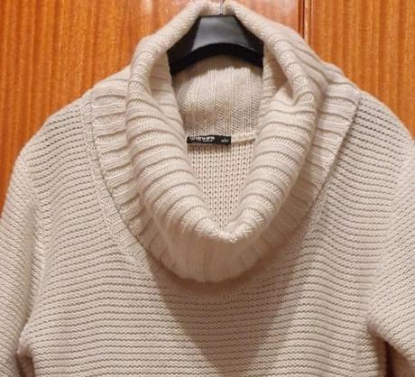 Dlhy pleteny rolak /saty oversize, colours of the world,l