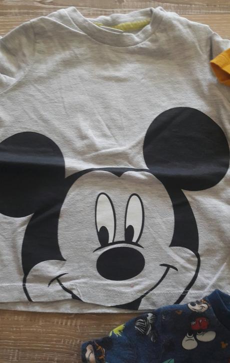3ks tričká mickey mouse krátky rukáv cena spolu, disney,80