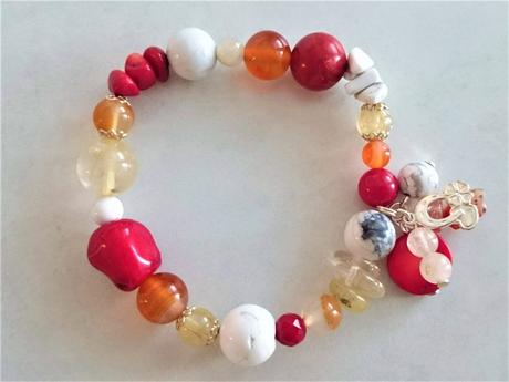 Náramok z minerálov / liečivých kameňov,