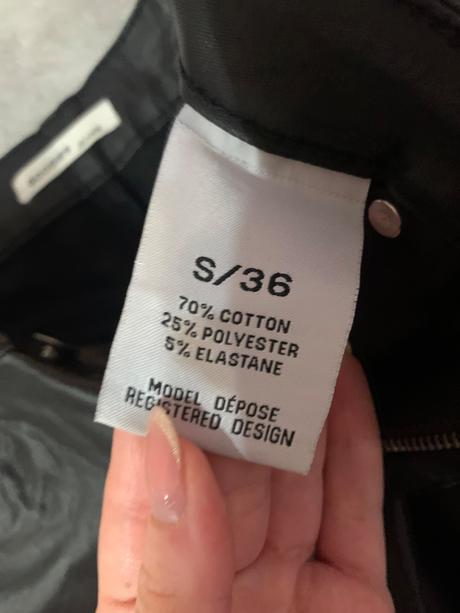 Koženkové nohavice, xs