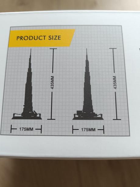 Lego the burj khalifa tower,