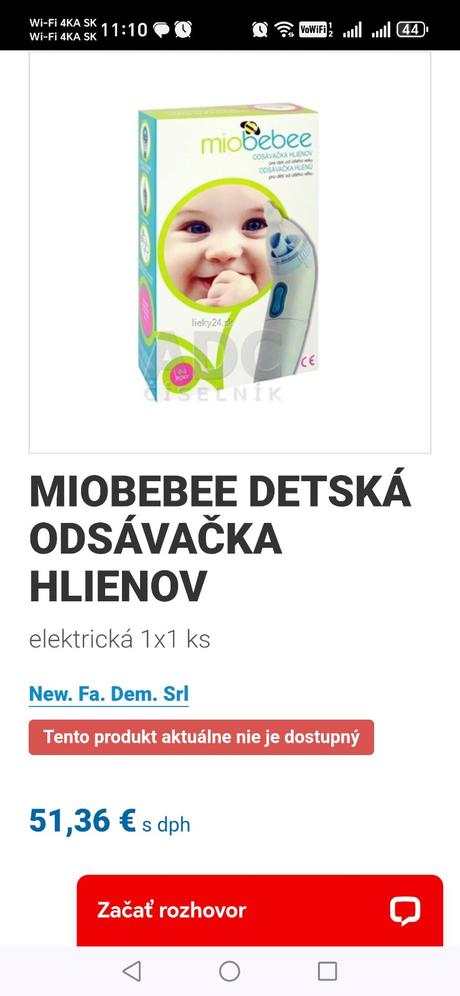 Odsávačka na soplíky, 
