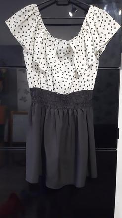 Bodkované šaty, xs