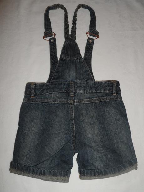 Riflové kratasky na traky, denim,116