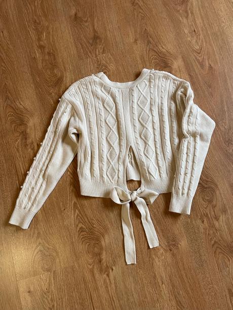 Svetrík s perličkami orsay, orsay,xs