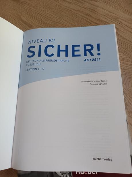 Učebnica sicher b2 lektion 1-12, 