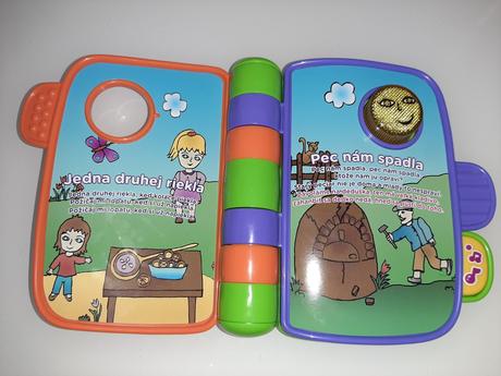 Vtech knižka v slovenčine, 