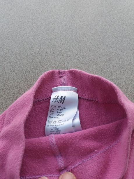 Pančuchové leginy h&m č.110/116, h&m,110