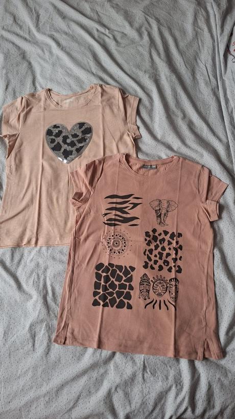 2x dievčenské tričká, pepperts,158