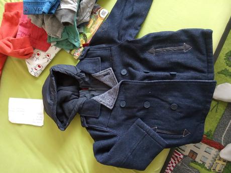 Kabátik elegantný zimny, chicco,104