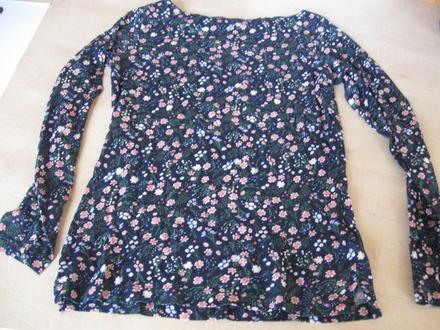 Dámske kvetinkové tričko, xs, xs