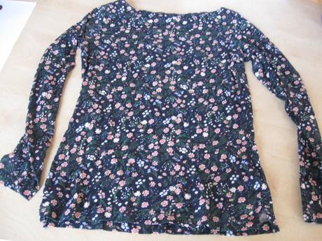 Dámske kvetinkové tričko, xs, xs