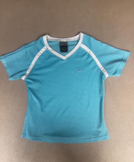 Štýlové športové tričko nike dri-fit tyrkysov, nike,s