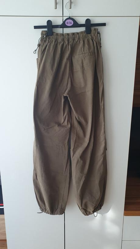 Dámske parachute nohavice bershka, bershka,32