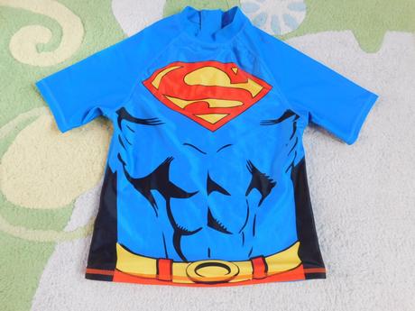 Plavkové tričko superman, 140