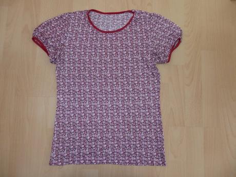 Vinovo-biele tricko, m