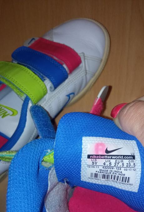 Nike farebné tenisky 37/5, nike,37