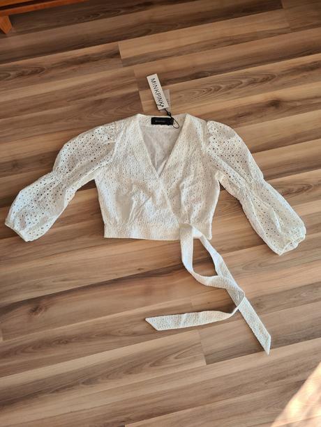 Zavinovacia crop bluzka minkpink, xs