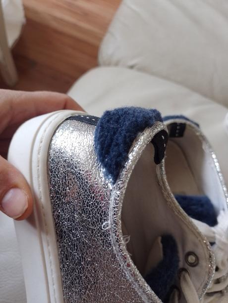 Zara strieborné tenisky, zara,37